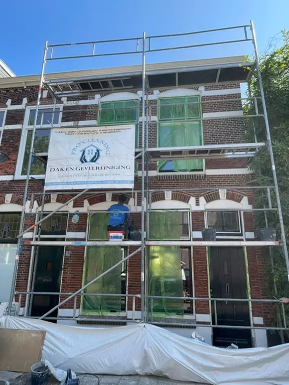 Gevelrenovatie in Leiden: restauratie van een monumentaal pand