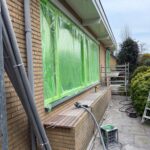 Gevelrenovatie in Waddinxveen: gevel impregneren