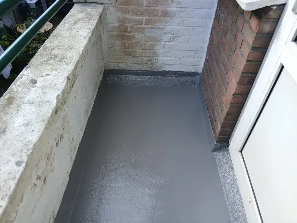 Epoxy coating balkon Voorbuurg
